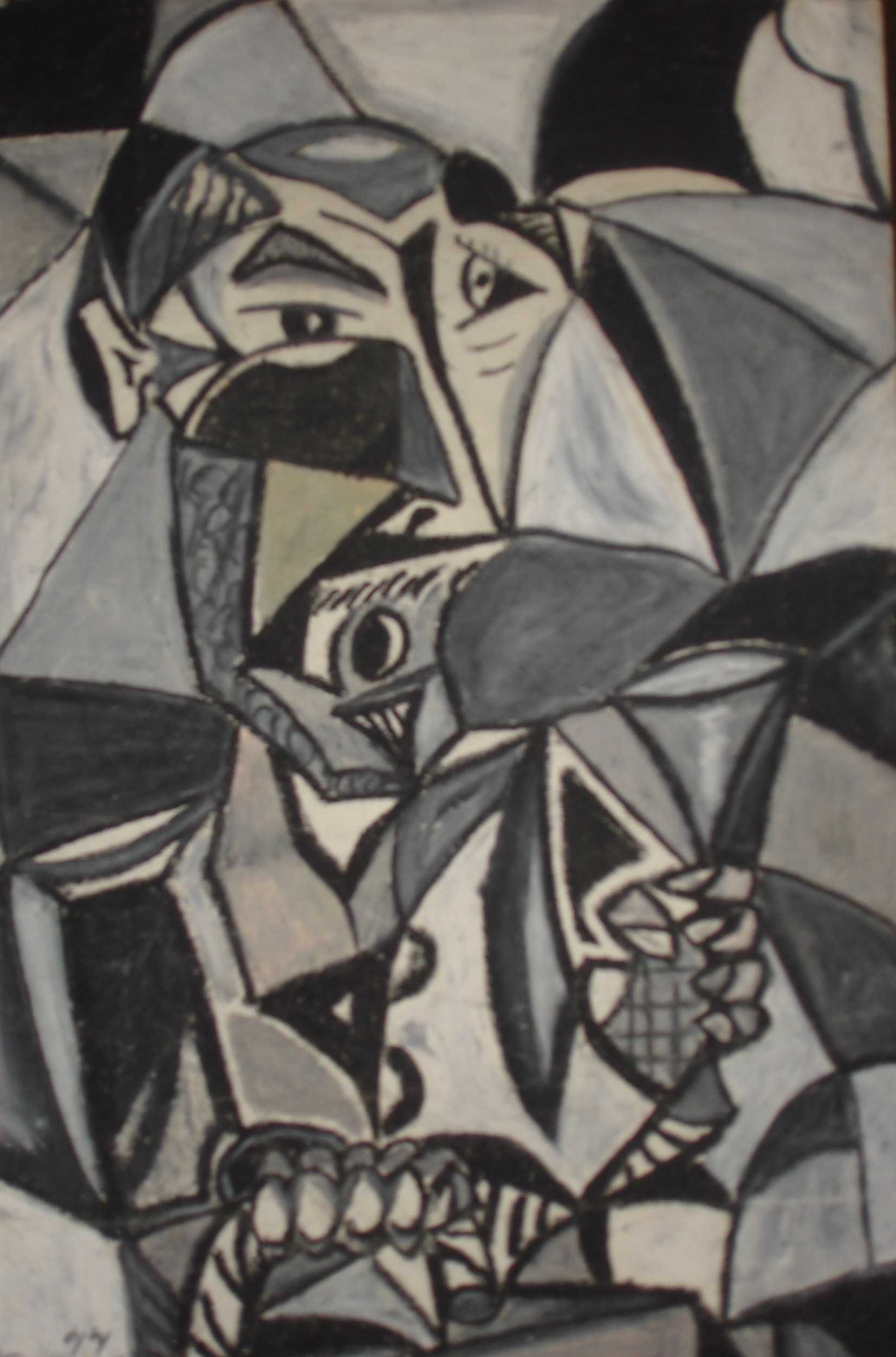 young adult viejo tomando vino